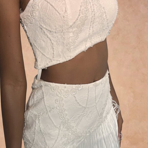 Luxury One-of-a-Kind Bridal Dress | NEW | Imported from Istanbul | - Picture 3 of 5